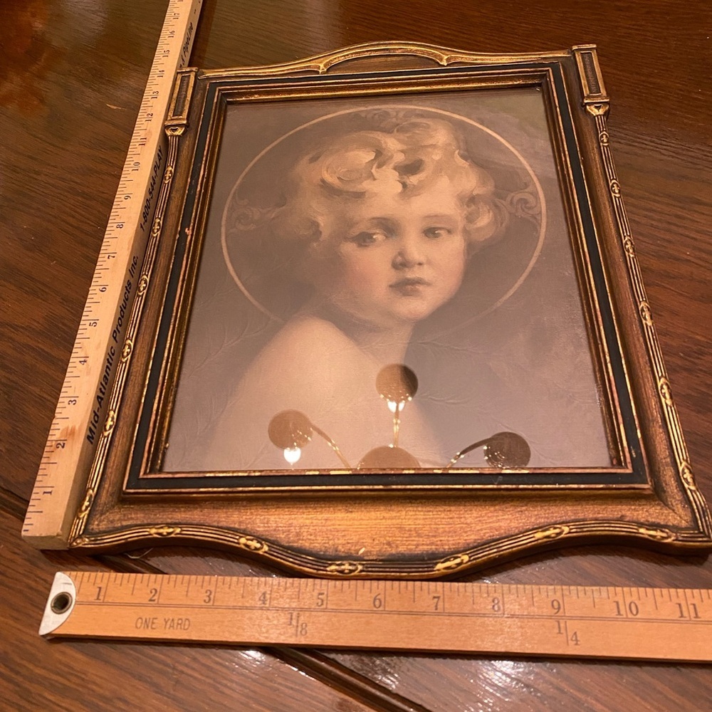 “The Light of the World" by Charles Bosseron Chambers framed print - Picture 2 of 5